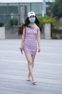 【精选街拍】Vol.3684 粉色纱裙 [349P+7V-12.7GB]